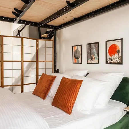 Apartment Klassen - Exklusives Loft - Xxl Leinwand - 4 Km Messe, 1,5 Km Hbf Essen