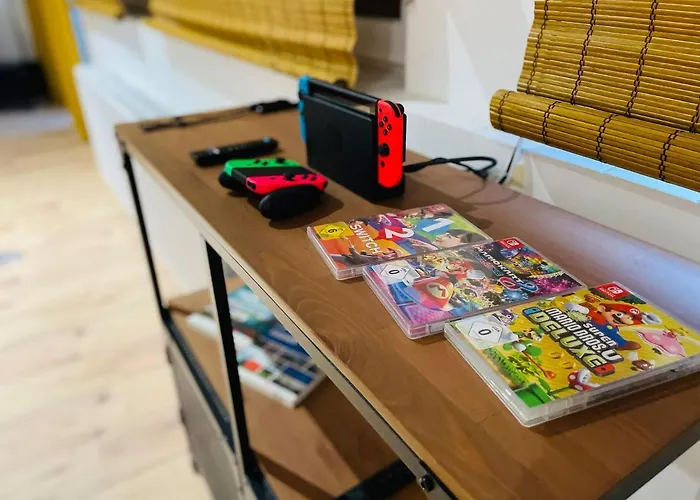 Апартаменты Klassen - Exklusives Loft - Xxl Leinwand - 4 Km Messe, 1,5 Km Hbf Эссен