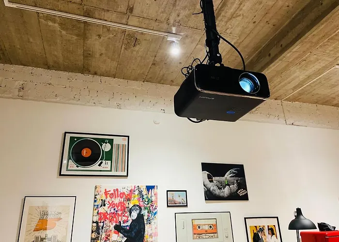 Apartamento Klassen - Exklusives Loft - Xxl Leinwand - 4 Km Messe, 1,5 Km Hbf Essen