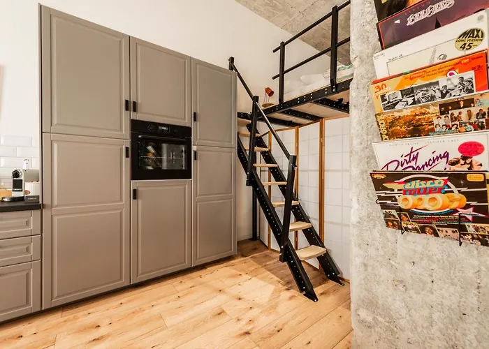 Апартаменты Klassen - Exklusives Loft - Xxl Leinwand - 4 Km Messe, 1,5 Km Hbf *