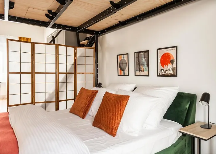 Apartamento Klassen - Exklusives Loft - Xxl Leinwand - 4 Km Messe, 1,5 Km Hbf Essen